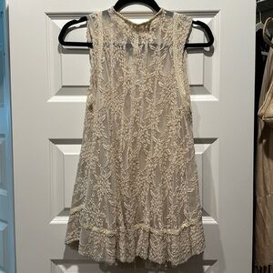 Free People lace tunic